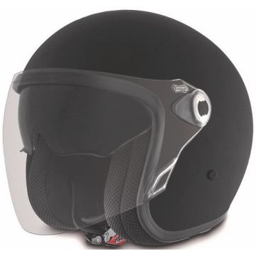 Casco jet Premier Vangarde U9 BM nero