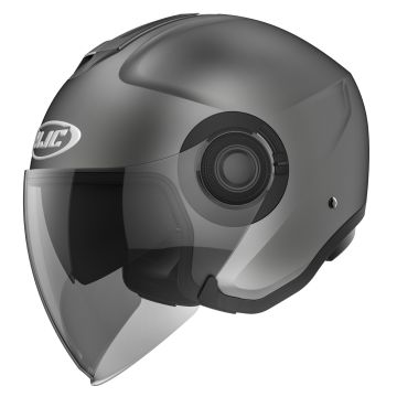 HJC i40 MATT jet helmet Titanium